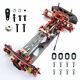 For 4wd Drift Racing Car Rc 110th G4 Metal &carbon Model Frame Body Chassis