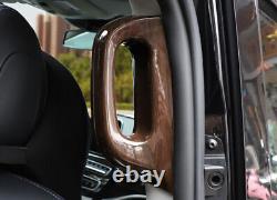 For Benz V-Class 2017-2020 Black Wood Grain Car Interior Door Armrest Strip Trim