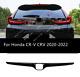 For Honda Cr-v Crv 2017-2021-2022 Abs Black Rear Door Car Logo Frame Cover Trim