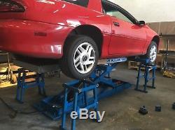 Frame Machine For Cars MID Rise Lift With 10 Ton Pulling Tower Body Work Repairs