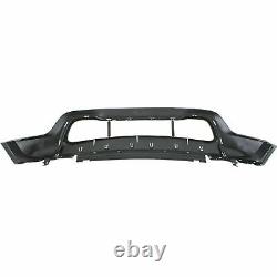 Front Bumper Cover + Low Grille + Frame For 2014-2016 Jeep Grand Cherokee