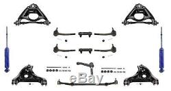 GM Cars RWD (4) Suspension Control Arm Center Link Tie Rods 16Pc Chassis Kit