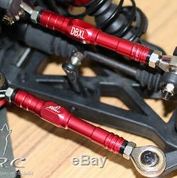 GTB upper + lower suspension tie rod steering tie rod turnbuckle Losi DBXL XL-e
