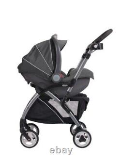 Graco Infant Car Seat Frame Snugrider Elite and Baby Stroller For Travel