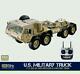 Hg 1/12 Rc P802 Us Military Truck Model Metal 8x8 Chassis Car Radio Motor Servo