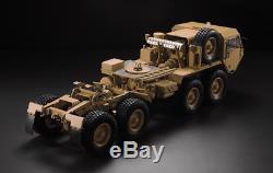 HG 1/12 Scale RC US Military Truck Model Metal 88 Chassis Car WithRadio P802