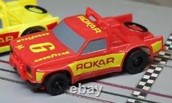 HO Slot Car IROC Racing Set Viper Chassis with Life Like Super Truck Bodies