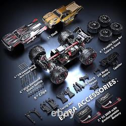 HYPER GO H14BM 1/14 Brushless RC Cars for Adults Fast 50 mph, RC Trucks 4wd