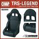 Ha/775/n Omp Trs-legend Vintage Classic Car Race Seat Faux Leather Fia Approved