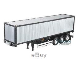 Hercules 1/14 RC 40ft Container Chassis Semi Trailer Tractor Truck DIY TAMIY Car