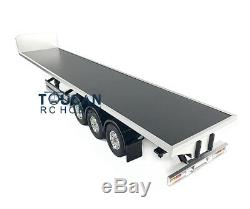 Hercules 1/14 Scale Chassis Flatbed Semi Trailer for TAMIYA RC Tractor Truck Car
