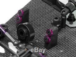 Hot Bodies 12X 112 Pan Car Graphite Chassis Carbon Rear Axle Ti T-Bar Mount