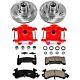 Kc1482 Powerstop 2-wheel Set Brake Disc And Caliper Kits Front For Chevy Olds