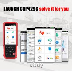 LAUNCH CRP429C Car OBD2 Diagnostic Scanner Code Reader ABS SRS EPB DPF Oil Reset