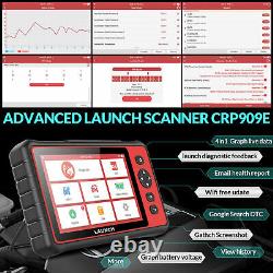 LAUNCH CRP909E Car OBD2 Scanner Full System Diagnostic Tool Code Reader Scanner