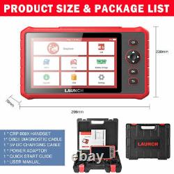 LAUNCH X431 CRP909X OBD2 Scanner Full System Car Diagnostic Scanpad Scanner Tool