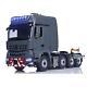 Lesu 114 Rc Metal Chassis Car Painted Assembled Engineering Tractor Truck Model