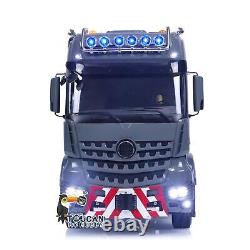 LESU 114 RC Metal Chassis Car Painted Assembled Engineering Tractor Truck Model