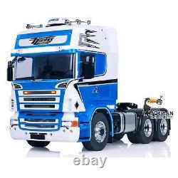 LESU Metal Chassis 1/14 6x6 RC Tractor Truck Painted Assembled Radio Control Car