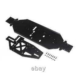 Losi Chassis with Brace Plate 4mm Black DBXL 2.0 LOS251113 Gas Car/Truck
