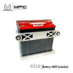 MPC Billet Hold Down Tray Battery Box for PC680 Odyssey Battery Silver USA