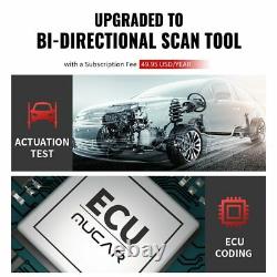 MUCAR VO6 OBD2 Scanner Full System Car Diagnostic Tool 28 Reset ECU Coding TPMS