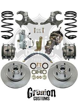 McGaughys 1964 69 Chevy Chevelle 2/2 Lowering Kit withPower Front Disc Brake Kit