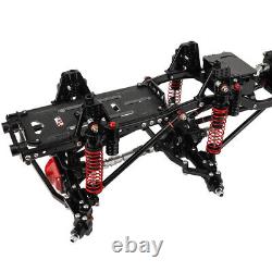 Metal Alloy Upgraded 8x8 RC Car Chassis Frame DIY for 1/10 RC Crawler Car Parts