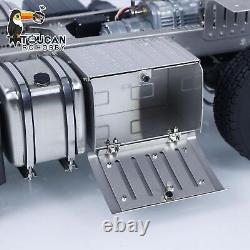 Metal Chassis 6x6 3-speed Trasmission for 1/14 RC Tractor Truck 3363 Car Model