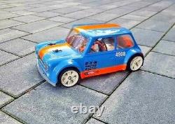 Mini Racer Hot Rod RC Kit Racing Rolling Chassis BLACK GRP Kamtec