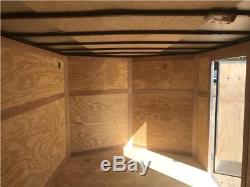 NEW 2019 8.5x24 Enclosed Car Hauler Cargo Trailer withRadials, Tube Frame