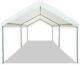 New Portable Heavy Duty Canopy Car Garage 10' X 20' Tent Carport Steel Frame