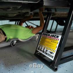 NEW Quick Jack Portable Car Lift 5,000 lbs Capacity 31 sec Full Rise Steel Frame