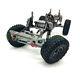 New 455mm 1/10 Axial Rc Cars D90 Cnc Rock Crawler Chassis Metal Model With0 Servo
