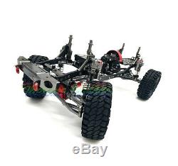 New 455MM 1/10 AXIAL RC Cars D90 CNC Rock Crawler Chassis Metal Model With0 Servo