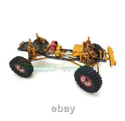 New 455MM 1/10 RC Cars AXIAL D90 CNC Rock Crawler Chassis Full Metal Model