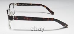 New Bobbi Brown The Sam Eyeglass Frame Designer Black 48-18-135 Metal & Plastic