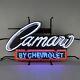 New Camaro By Chevrolet Car Service Garage 24x14 Neon Sign