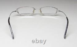 New Dana Buchman Meridian Eyeglass Frame Full-rim Designer Black Womens Titanium