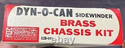 New In Box MPC Slot Car Dyn-o-Can Sidewinder Chassis Kit Sealed, Boxed