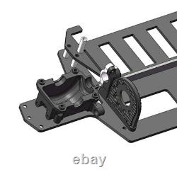 New Listing TT-02 Set 1/10 Carbon Fiber Lower Deck Chassis Kit for Tamiya TT02