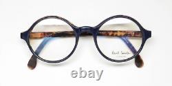 New Paul Smith Beaufort Eyeglass Frame Italy Full-rim Plastic 03 Blue Round Mens