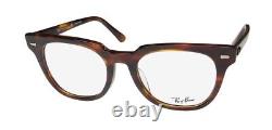 New Ray-ban 5377f Eyeglass Frame Mens 2144 Square Plastic Brown 52-20-150