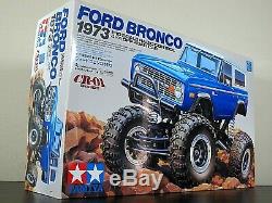 New Tamiya 1/10 RC Ford Bronco 1973 CR-01 Chassis Car Truck Off Road # 58436