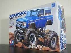 New Tamiya 1/10 RC Ford Bronco 1973 CR-01 Chassis Car Truck Off Road # 58436