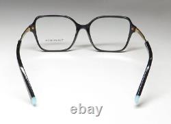 New Tiffany 2222 Eyeglass Frame Full-rim 52-16-145 8001 Black Designer Plastic
