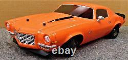New Vaterra 1972 Camero Body on Used Vaterra 4WD Rolling Chassis For RC Car