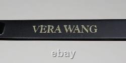 New Vera Wang Luxe Zorya Eyeglass Frame Black 50-18-135 Womens Metal & Plastic