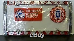 Ohio State Buckeyes Metal License Plate Frame OSU Officially Licensed Car Truck