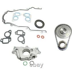 Oil Pump Timing Chain Kit Timing Cover Gasket For 2000-2006 Chevrolet Tahoe Kit